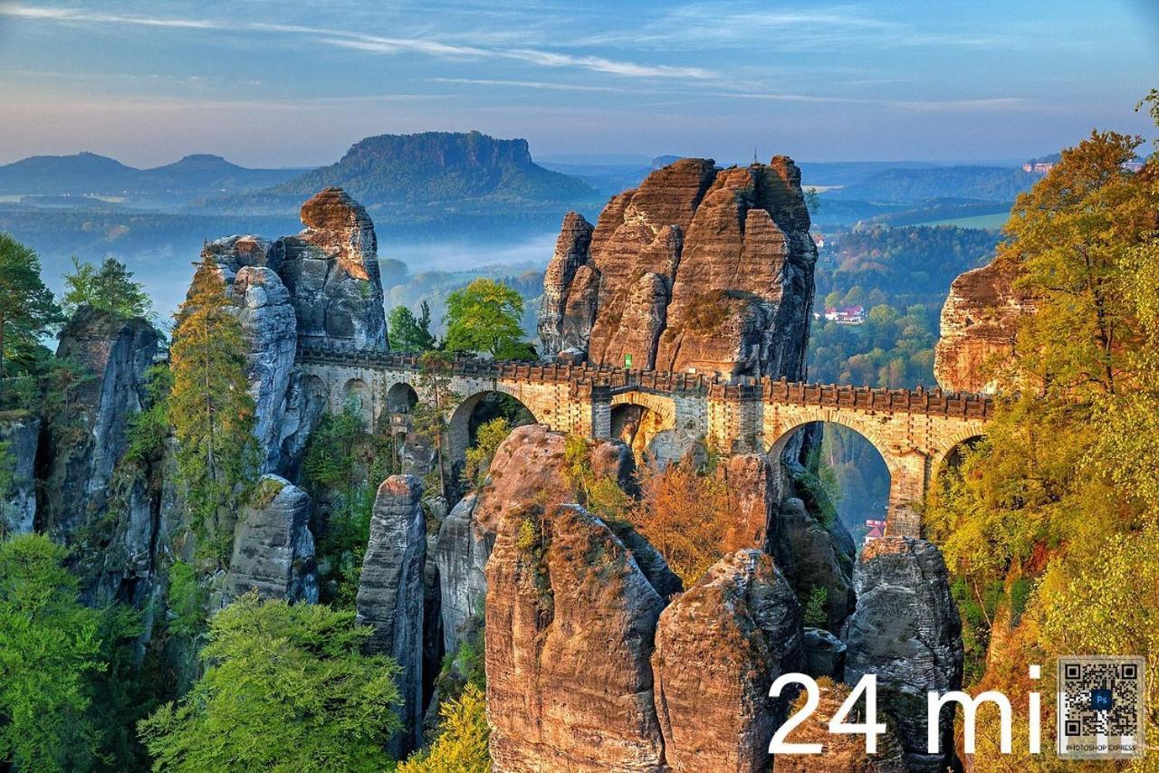 Dresden-Entspannung-Natur-Trifft-2-Staedte-Am-Fluss Exteriör bild