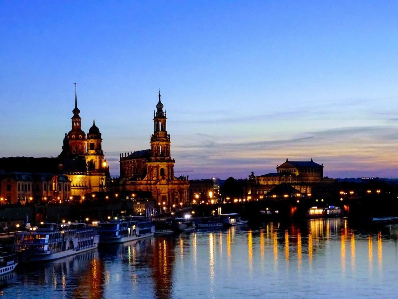Dresden-Entspannung-Natur-Trifft-2-Staedte-Am-Fluss Exteriör bild